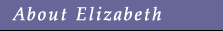 About Elizabeth